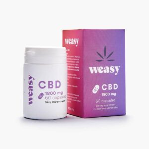 Weasy gélules de CBD 30mg