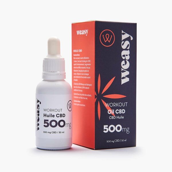 Huile CBD SPORT Weasy