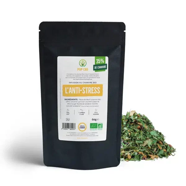 Tisane CBD Bio l’Anti Stress