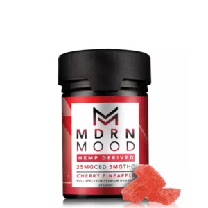 Gummies CBD & THC – CHERRY PINEAPPLE – 5mg MDRN MOOD