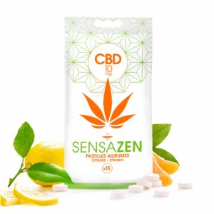 Pastilles CBD agrumes SensaZen